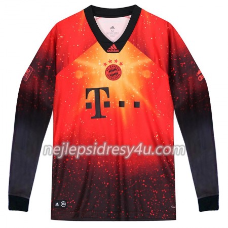 Fotbalový Dres FC Bayern Mnichov EA Sports 2018/19 Dlouhý Rukáv